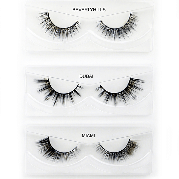 Faux Mink/Real Glam Lashes - Luscious Cosmetics