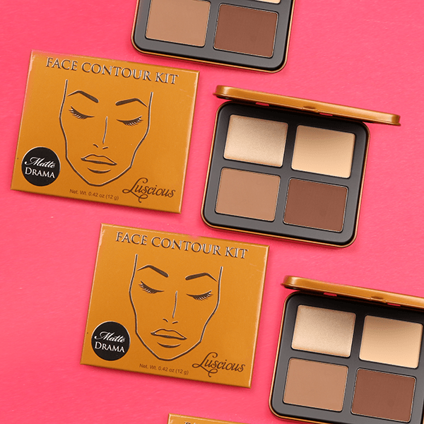 FACE CONTOUR KIT MATTE DRAMA - Luscious Cosmetics