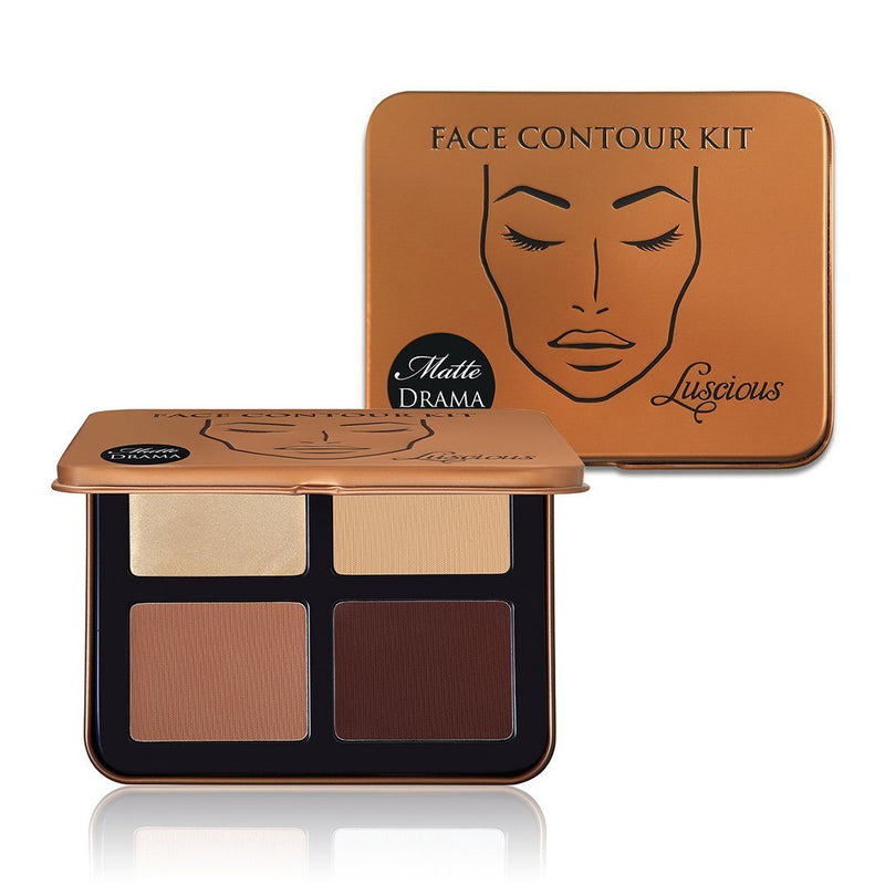 FACE CONTOUR KIT MATTE DRAMA - Luscious Cosmetics