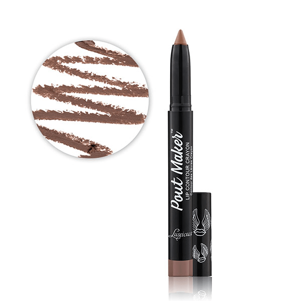 Pout Maker Lip Contour Crayon - Luscious Cosmetics