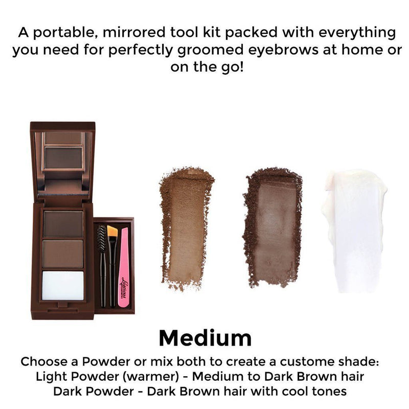 Brow Luxe Tool Kit - Luscious Cosmetics