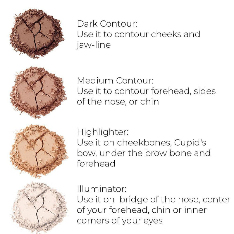 FACE CONTOUR KIT - Luscious Cosmetics